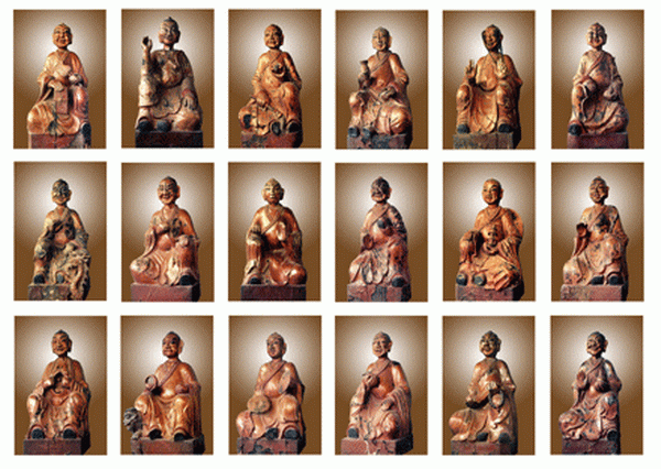 Hệ thống mười tám vị La Hán trong Phật giáo