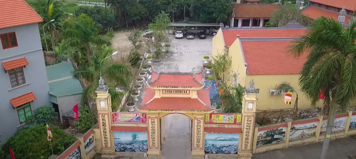 CẢNH QUAN THANH TỊNH CỦA CHÙA CƯƠNG XÁ GIỮA LÒNG THÀNH PHỐ HẢI DƯƠNG