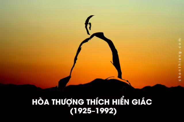 Hòa Thượng Thích Hiển Giác (1925–1992)