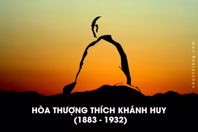 Hòa Thượng Thích Khánh Huy (1883–1932)
