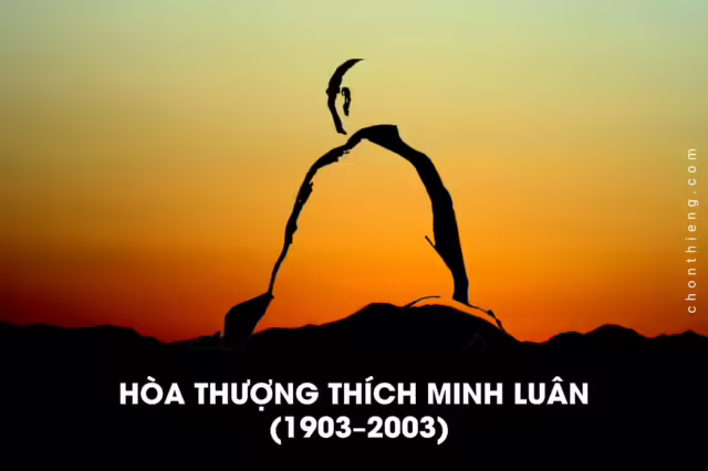 Hòa Thượng Thích Minh Luân (1903–2003)