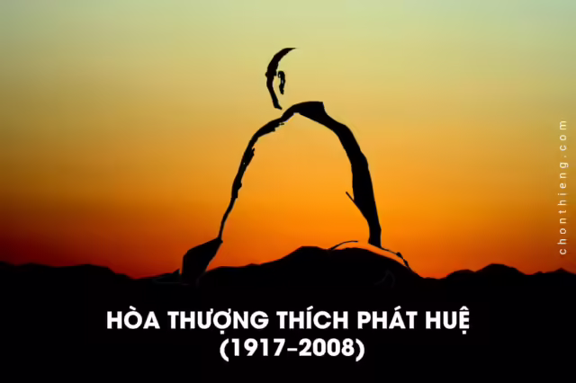 Hòa Thượng Thích Phát Huệ (1917 2008)